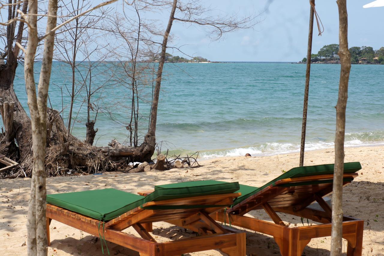 Hotel Gold Sand Beach Bungalow à Phu Quoc Extérieur photo